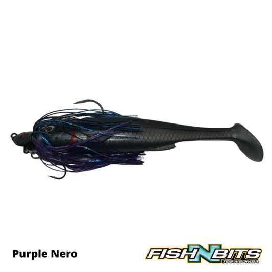 Spinwright - 1oz Beast Swim Jig x Irukandji 7"