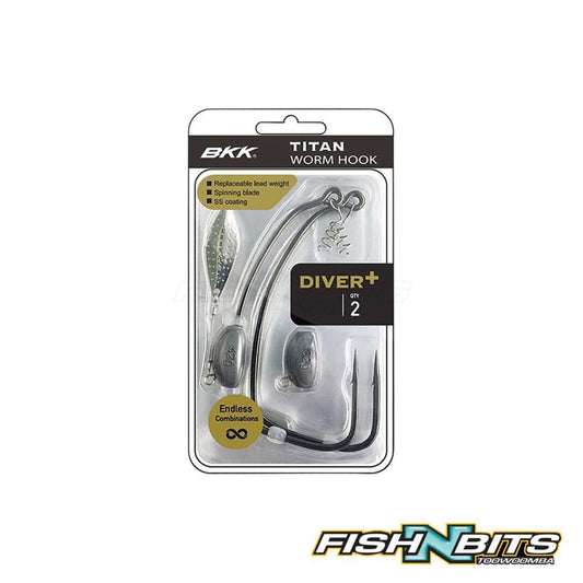 BKK - Titan diver plus worm hook