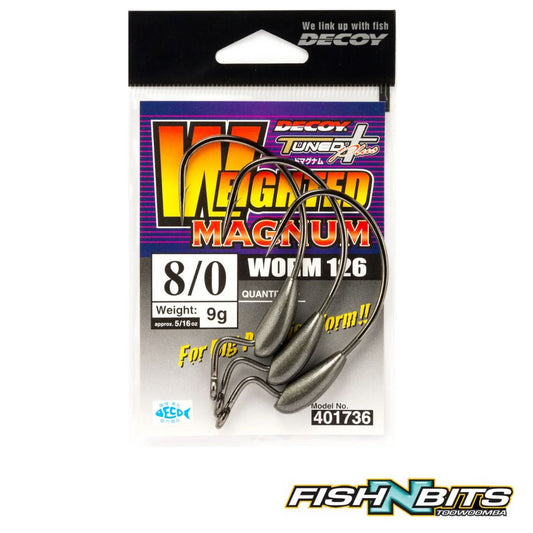 Decoy - Worm 126 weighted magnum