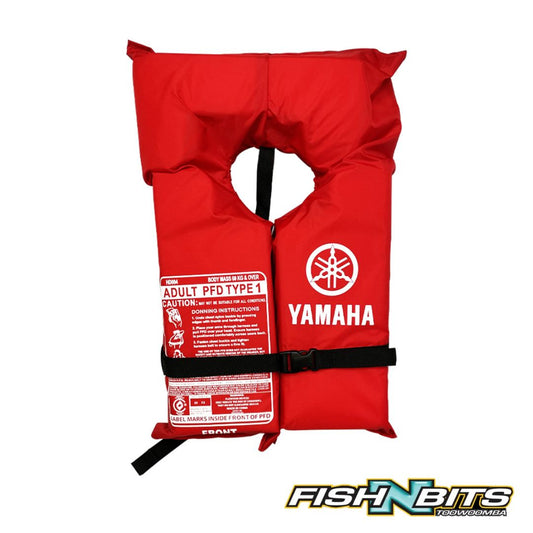 Yamaha - PFD Adult Block L100 Red (PFD-23100-RD-60)