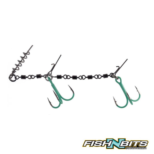 Mikado - Jaws Evo Stinger Rig Double Fluro