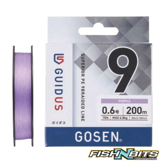 Gosen - Guidus PE X9 Braid 150m (purple)