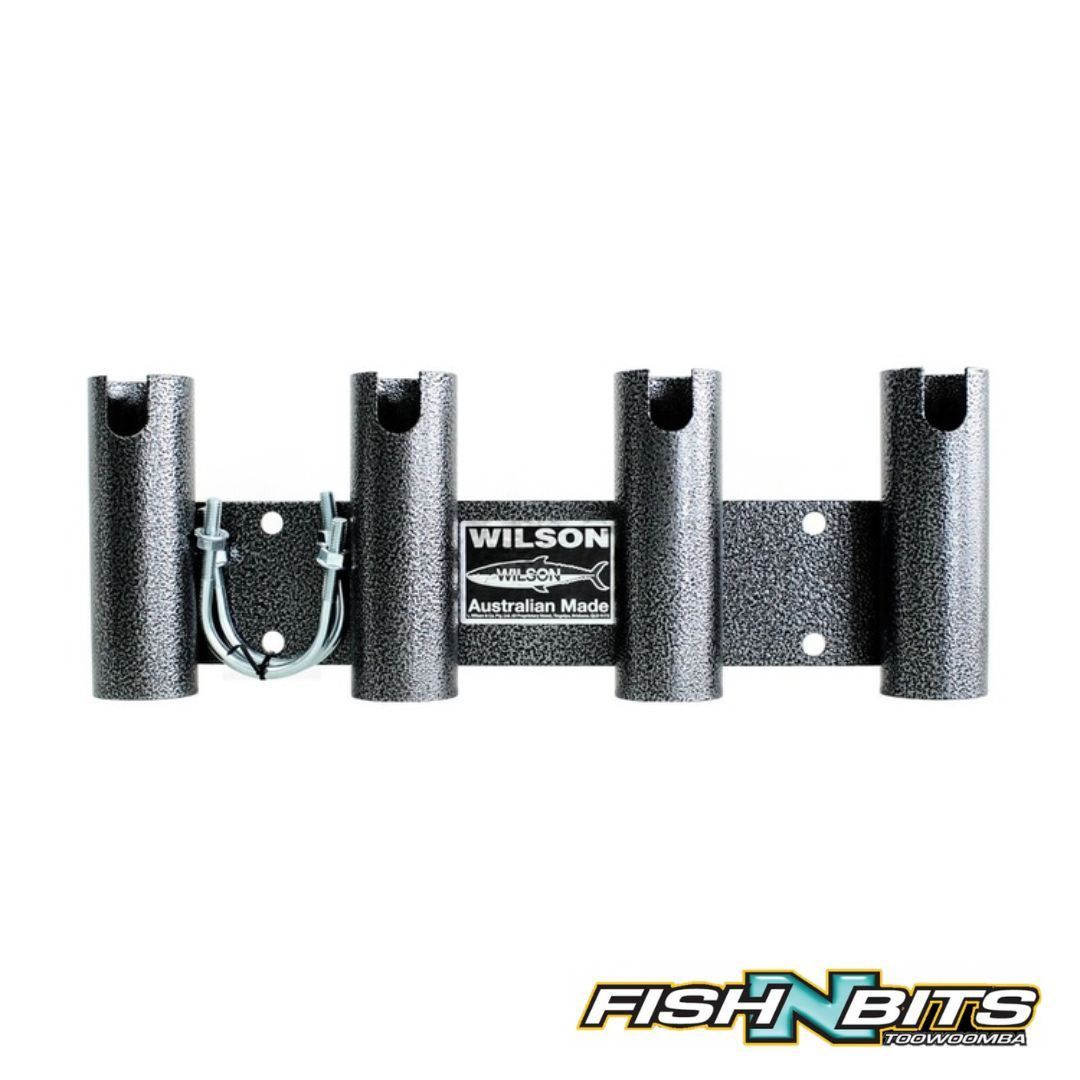 fishing rod holder for car bull bar Polaris Rhino-Rack & Ski free clamp design makes install and removal a breeze Bumper Rod Holder For Bull