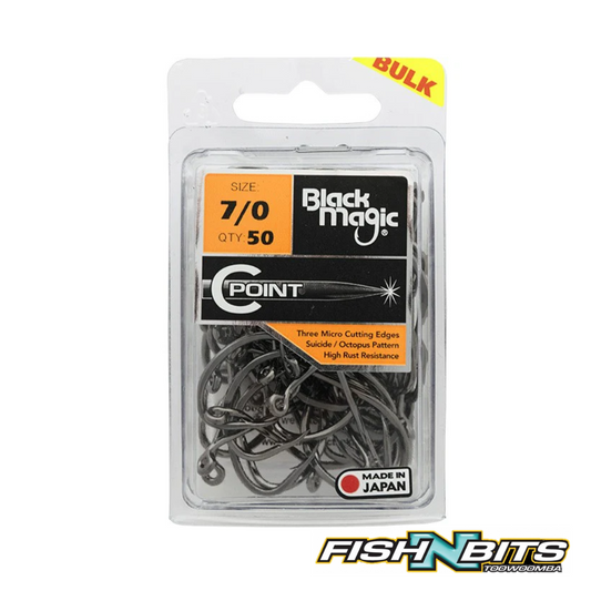 Black Magic - Cpoint Octopus Hook Bulk