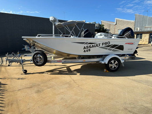 Stacer - Assault Pro 449 Mercury 60hp CT