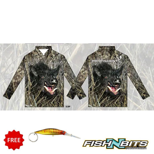 Profishent - Fishing Jersey Ginger Pig