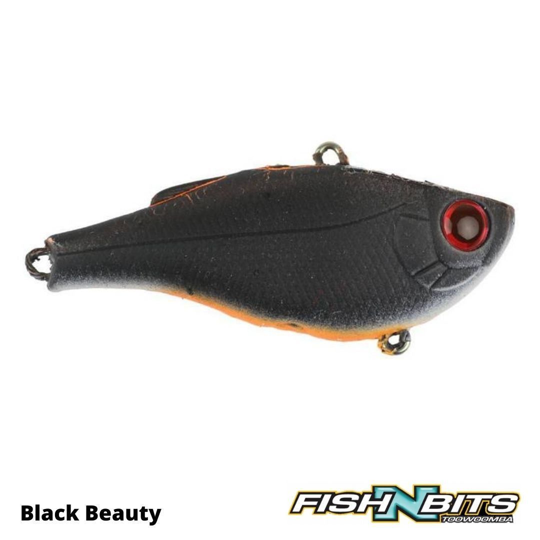 atomic fishing lures PowerBait Pre-Rigged Tubes It glows green on the back and the belly glows red Atomic Semi Hardz Vibe 60