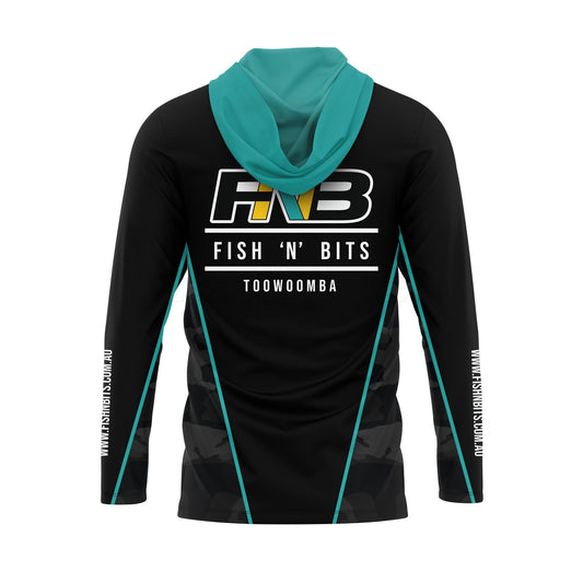 Fish N Bits - Hooded Fishing Jersey