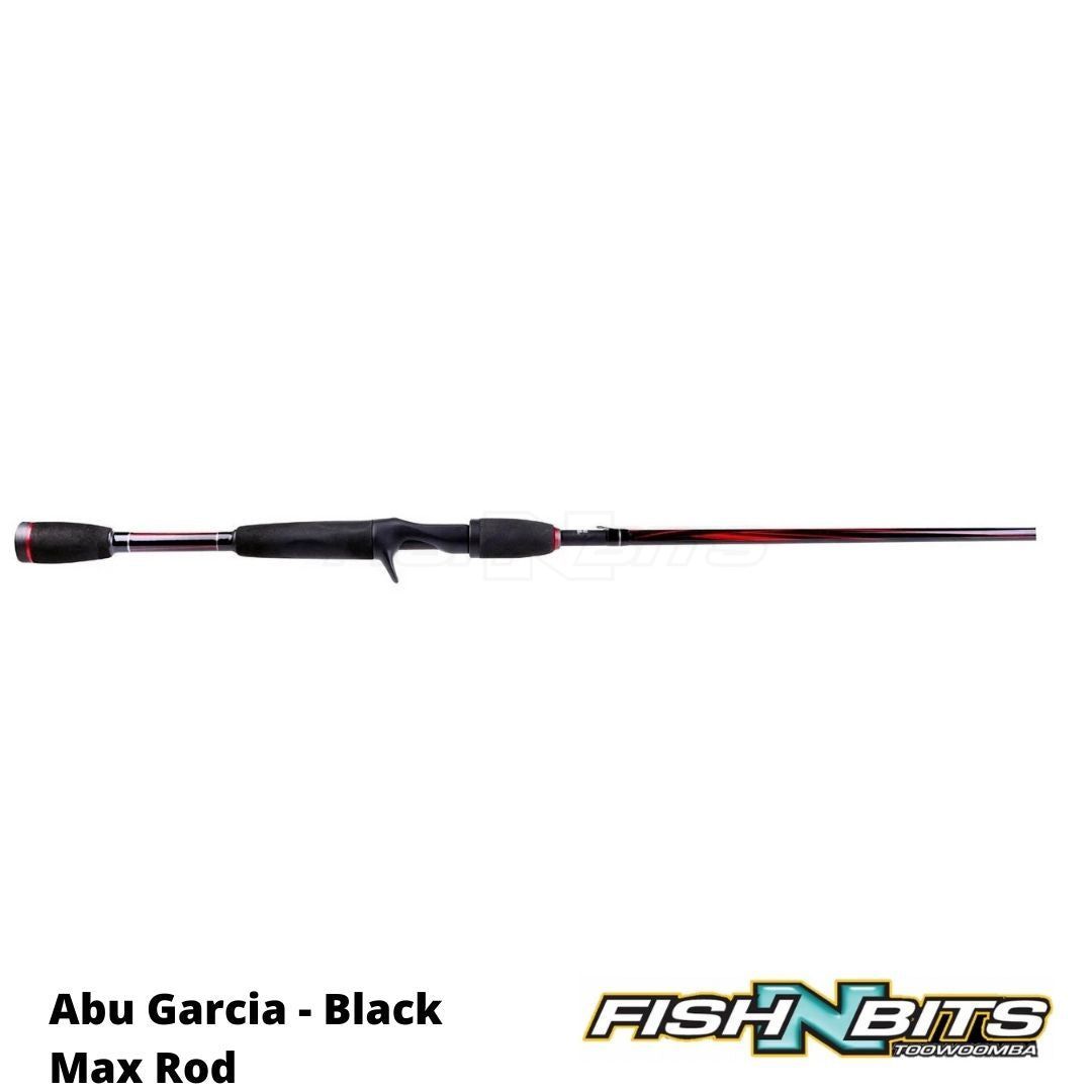 Abu Garcia Black Max & Max X Low Profile Baitcast Reel and Fishing