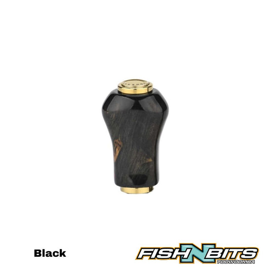 Gomexus - 22mm Cypress Wood Knob to suit spin reels
