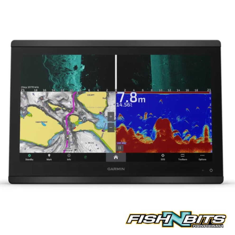 Garmin - GPSMAP 8416xsv with WolrdWide Basemap – Fish N Bits