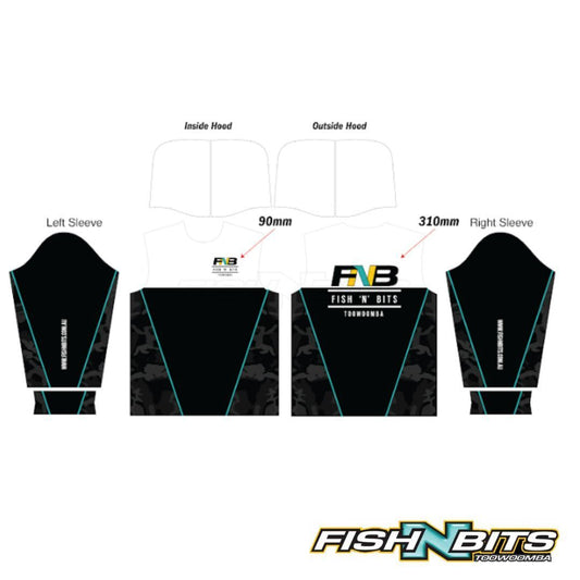 Fish N Bits 2024 Hooded Jersey