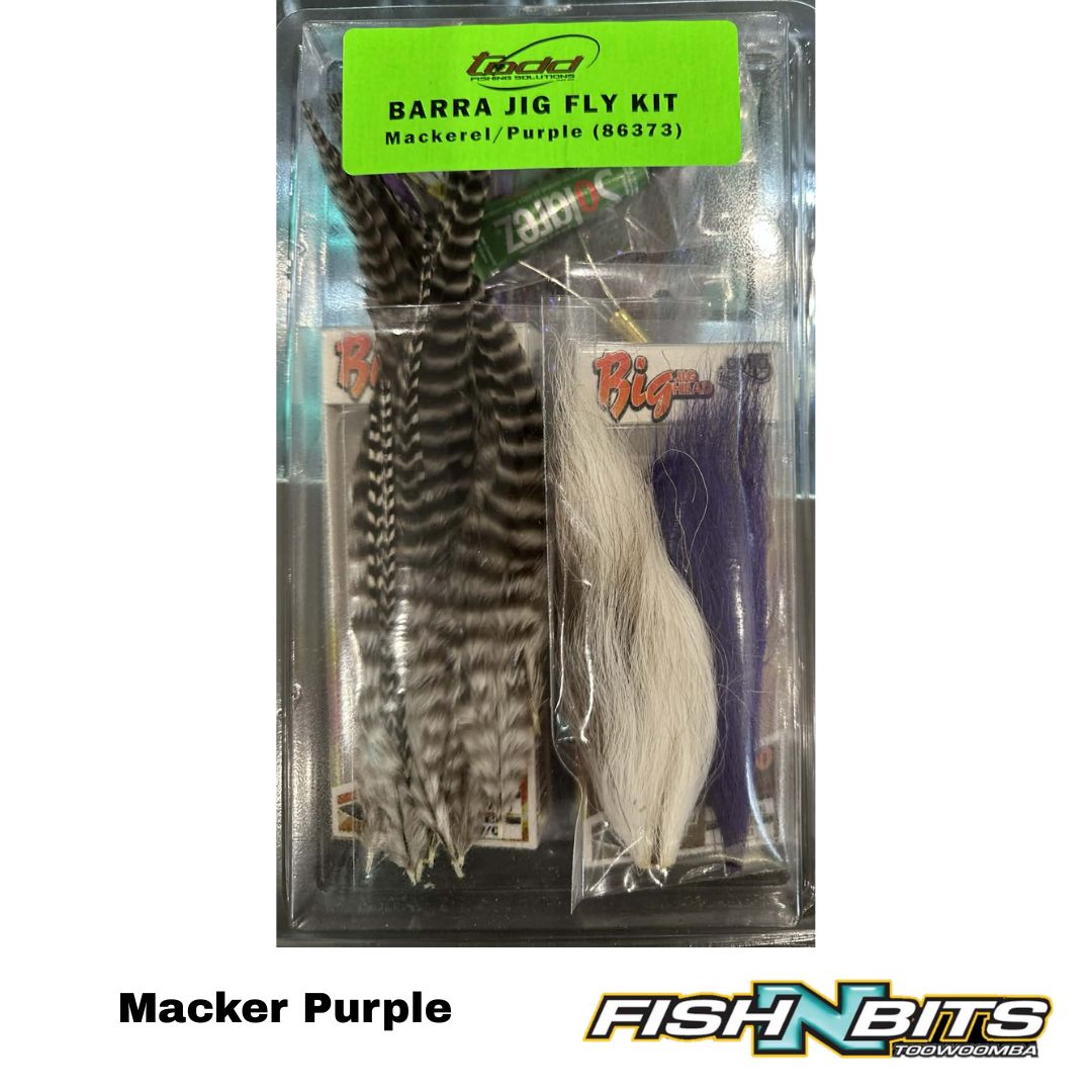 Cod Fly Backstab Todds - Barra & Cod Jig Fly Kit – Fish N Bits
