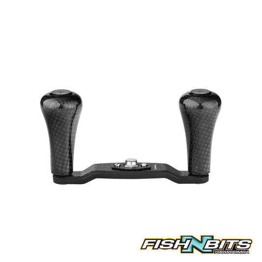 Gomexus - 98mm Carbon handle for baitcaster reel with carbon knob (will do 7x4mm + 8x5mm)