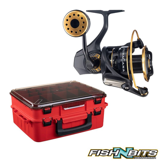 Ryobi - Furacana 6500 With Bite Science Tackle Box Large