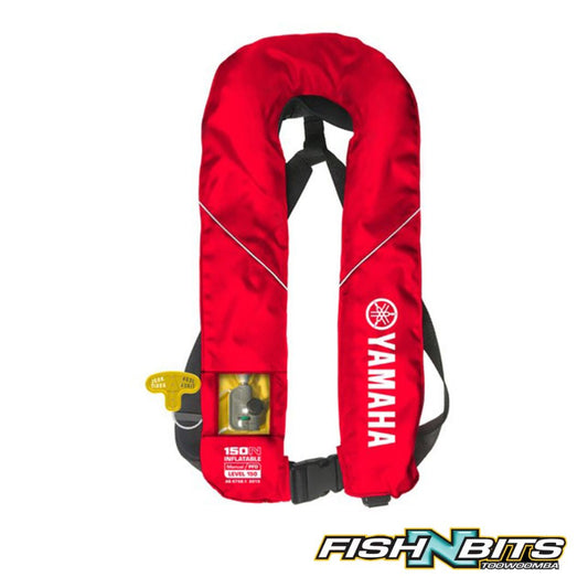 Yamaha - PFD Compact Inflatable Manual Red (PFD-23INF-MA-RD)