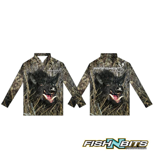 Profishent - Fishing Jersey Ginger Pig