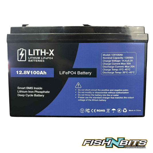 Lith-X - 12v 100ah Lithium Battery