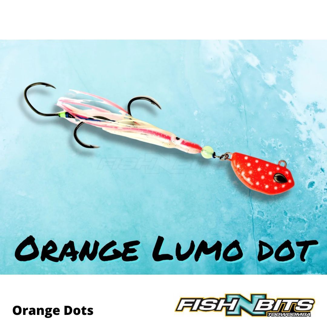 SnapBait - Triple Threat 60g - Orange Lumo Dots