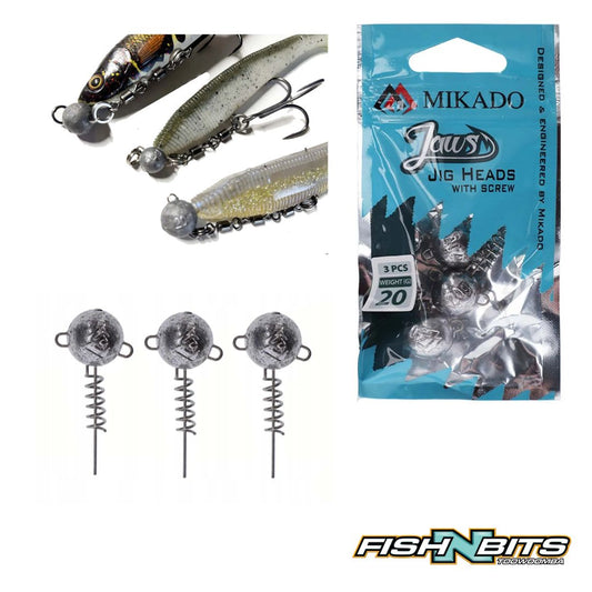 Mikado - Jaws Jig Head with Screw