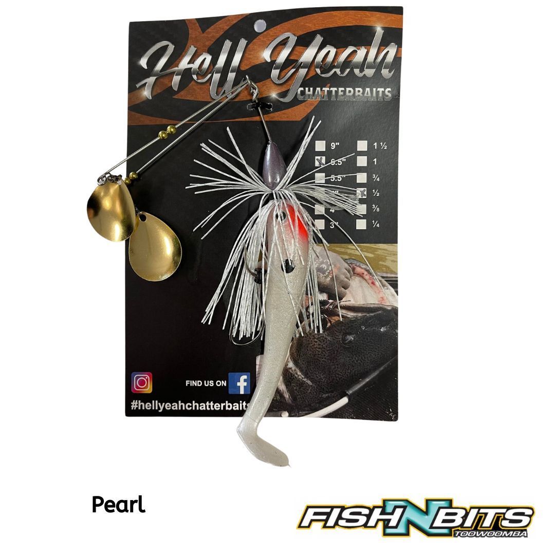 Hell Yeah - Spinnerbait 5.5” Twin Spin 1/2oz