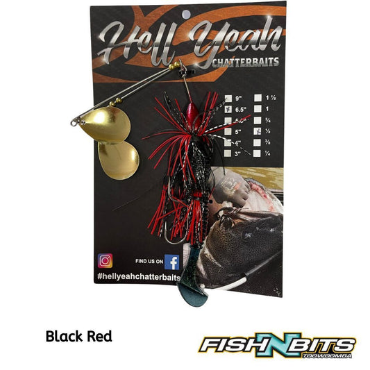 Hell Yeah - Spinnerbait 5.5” Twin Spin 1/2oz