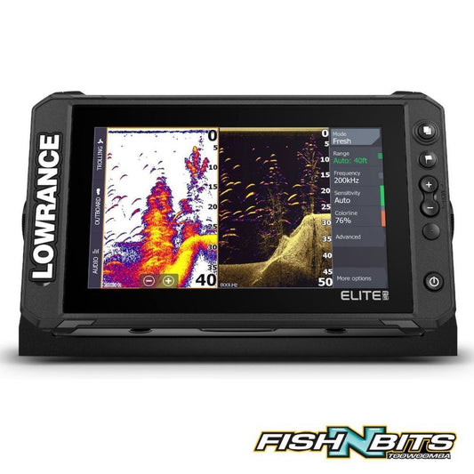 Lowrance - Elite 9'' FS Combo inc. Active Imaging 3-In-1 T/D & AU/NZ Chart