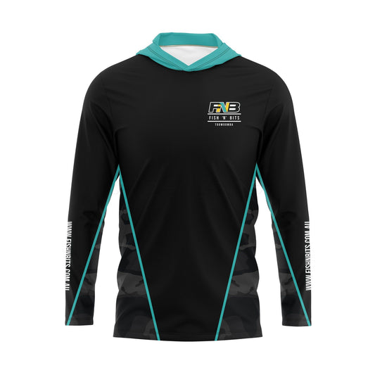 Fish N Bits - Hooded Fishing Jersey