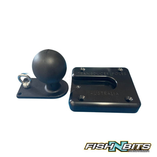 Transducer Poles Australia - Quick Release Bracket with Ram D size Ball