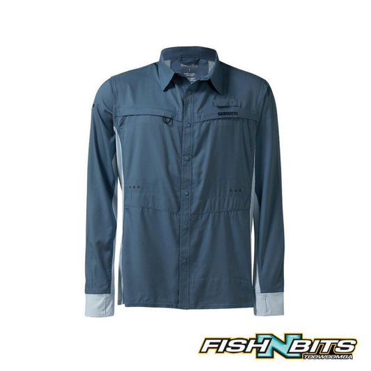 Shimano - Pro Stretch Vented Shirt ( Navy )