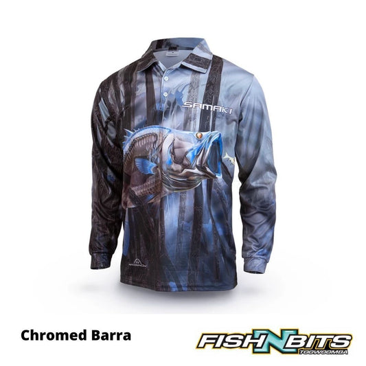 Samaki - Chromed Barra Fishing Shirt